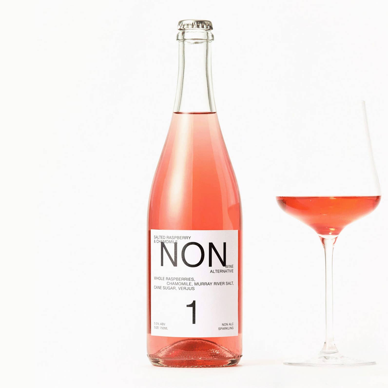 Bottle of NON1 Salted Raspberry and Chamomile